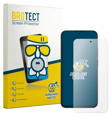Produktbild von BROTECT Entspiegelungs Schutzglas für Xiaomi Redmi Note 15 Pro 5G Schutzfolie Panzer Folie Glas Display Schutz matt