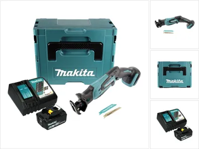 Produktbild von Makita DJR 183 RG1J Akku Reciprosäge 18 V + 1x Akku 6,0 Ah + Ladegerät + Makpac