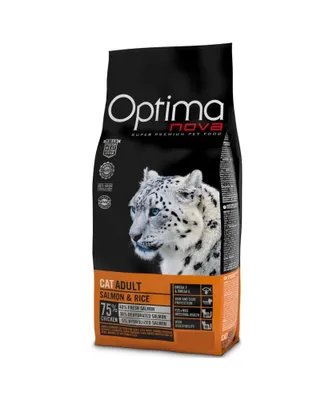 Produktbild von OPTIMANOVA Cat Salmon & Rice - trockenfutter für Katzen - 8kg