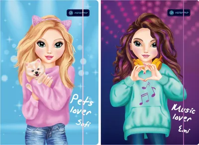 Produktbild von A4 Top Teens Emi&Sofi Radiergummi-Mappe Astra