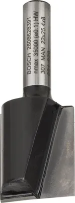 Produktbild von PRO Nutfräser, zweischneidig, D 22, L 24,6, S 8