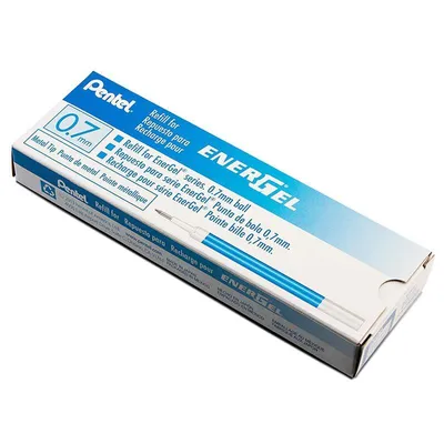 Produktbild von Pentel Ersatzmine f. BL 57/77/407/107 0,35mm blau 12 Stück