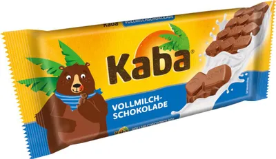 Kaba Tafel Vollmilchschokolade mit einer cremigen Textur Packung 90g