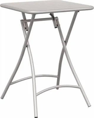 Produktbild von Bistrotisch Beige 55 x 55 x 72,5 cm Pulverbeschichteter Stahl