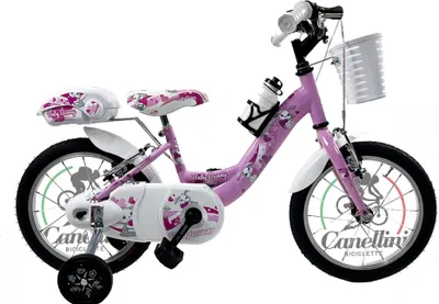 Produktbild von Kinderfahrrad Canellini VENERE 14" BABY BUNNY - Rosa