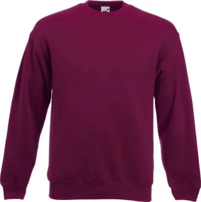 Produktbild von Fruit Of The Loom Uni Premium 70/30 Sweatshirt, Rundhalsausschnitt RW3159 (L) (Burgunderrot)