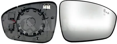 Produktbild von ALKAR Spiegelglas Außenspiegel Rechts für RENAULT Clio V Schrägheck (BF) Beheizbar Konvex 6482237