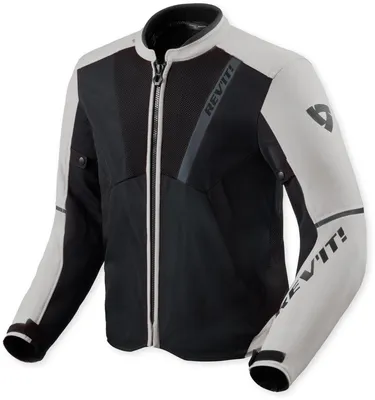 Produktbild von Revit GT-R 4 Air Motorrad Textiljacke, silber/schwarz, XL