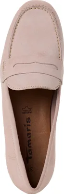 Produktbild von Tamaris Damen Slipper Mokassin Leder Penny Loafer TOUCHit Fußbett 1-24229-42, Größe:39 EU, Farbe:Rosa