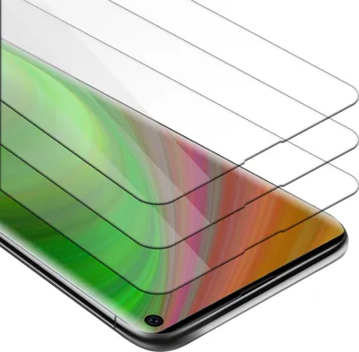 Immagine prodotto di Cadorabo 3x pellicola blindata per Samsung Galaxy S10 pellicola protettiva in vetro temperato trasparente screen protector