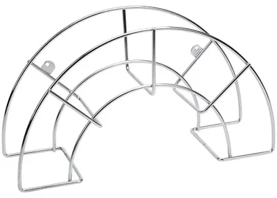 Produktbild von Sauvic 46.5x24x16.5 Cm Schlauchhalterung Silber L Silber L