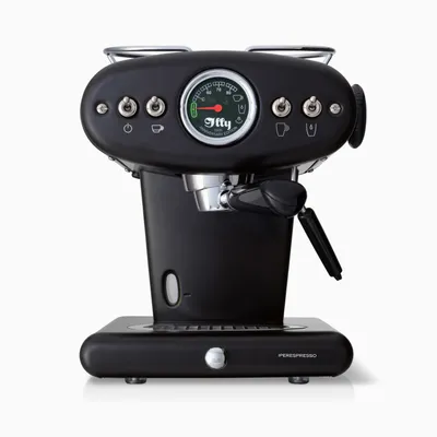 Produktbild von Illy X1, Espressomaschine, 1 l, Kaffeekapsel, 1250 W, Schwarz, Rot, Edelstahl