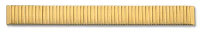 Produktbild von Minott | Uhrenarmband Zugband Edelstahl gelbgoldfarben matt | 42232, Stegbreite:18mm