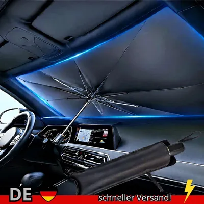 Produktbild von Auto Windschutzscheibe Sonnenschutz Faltbar