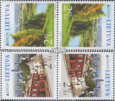 Produktbild von Briefmarken Litauen 2012 Mi 1103K-1104K (kompl.Ausg.) Kehrdruckpaar postfrisch Europa