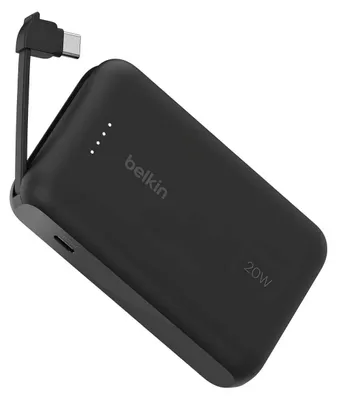 Produktbild von Belkin BOOST Charge Powerbk. 20W 10.000mAh USB-C schw. BPB021hqBK