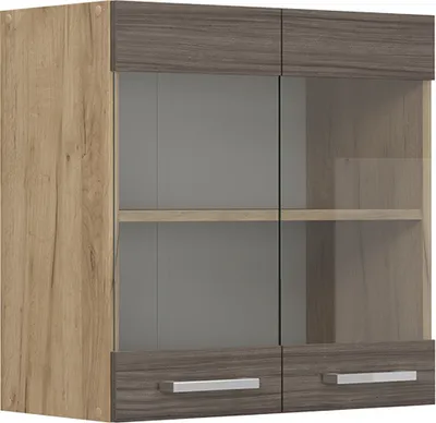 Produktbild von Küchenglasschrank Vicco R-Line Edelgrau 60 cm, Model 54101