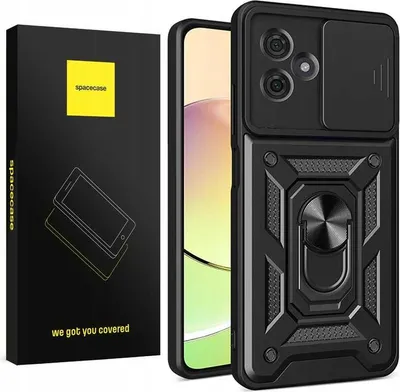 Zdjęcie produktu dla Etui pancerne SPACECASE Camring do Motorola Moto G54 Czarny