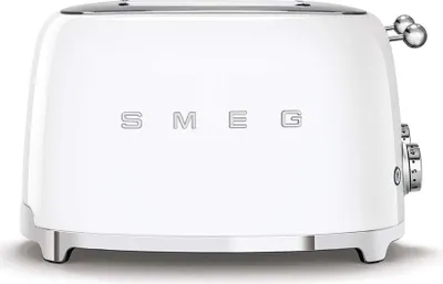 Image de Smeg Grille-pain style années 50 TSF03WHEU Blanc