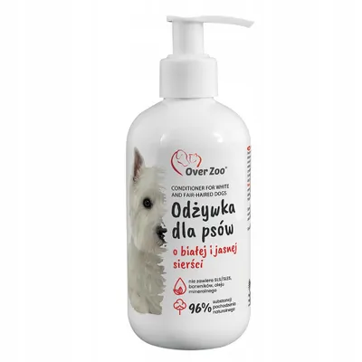 Zdjęcie produktu dla OVER ZOO Odżywka Dla Psa Do Białej I Jasnej Sierści 240ml