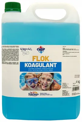 Produktbild von Pool Koagulans flüssig 4L Flockungsmittel Wasserklärer gegen Trübung