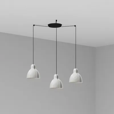 Produktbild von FARO VENICE Pendelleuchte, 3-flammig, weiß