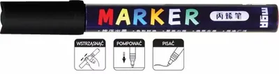 Imagen del producto de Rotulador acrílico de 1-2 mm, color  (paquete de 6 unidades), marca M&G