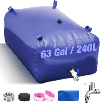 Produktbild von Tragbarer Wassertank 240 Liter für Camping und Notwasserversorgung