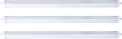 Produktbild von 3er Set LED Wannenleuchte, 4320 Lumen, neutralweiß, L 120 cm