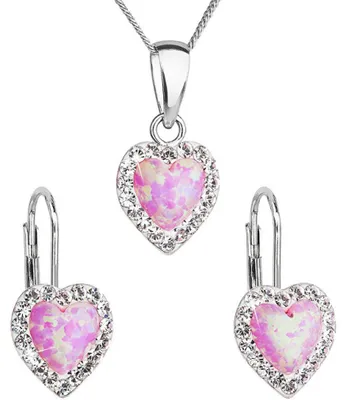 Image de Set de bijoux en forme de cœur 39161.1