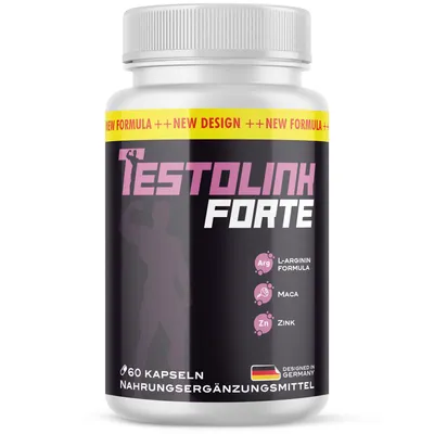 Image de Testolink Forte Capsules | Force pour l'homme actif | Utilisation simple | Contenu 60 capsules