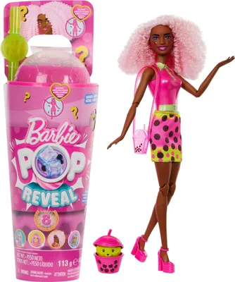 Image de Barbie Pop ! Reveal Bubble Tea Series - Berry Bliss
