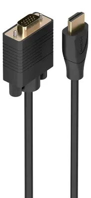 Produktbild von AISENS A122-1012, 2 m, HDMI Typ A (Standard), VGA (D-Sub), Männlich, Männlich, Gerade