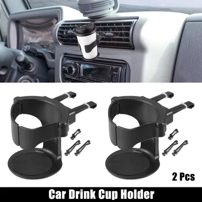 Image de 2pcs Voiture Boisson Tasse Support Réglable Air Évent Tasse Support Universel