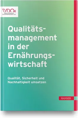 Produktbild von Qualitätsmanagement in der Ernährungswirtschaft