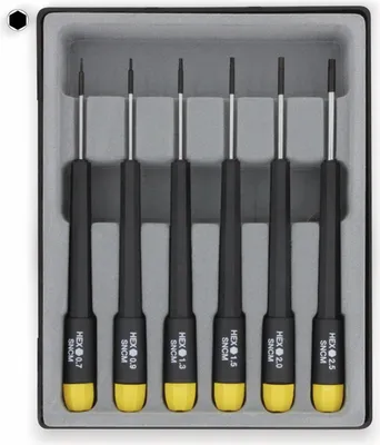 Produktbild von Donau Elektronik Electrical &amp; precision engineering Screwdriver set 6-piece Allen