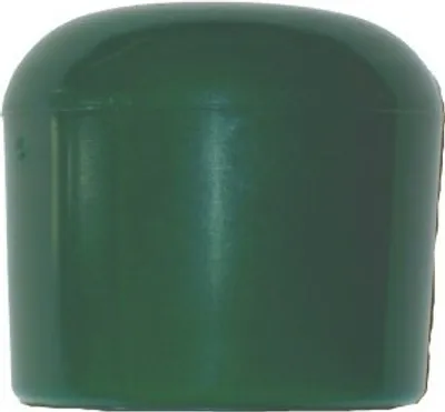 Produktbild von 5 Stück Kappe für Rundrohr D=30 mm L=26 mm GRÜN PVC