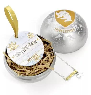 Immagine prodotto di The Carat Shop - Naszyjnik Hufflepuff z Harry'ego Pottera na Boże Narodzenie