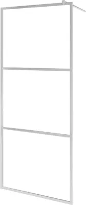 Produktbild von vidaXL Duschwand für Begehbare Dusche mit Klarem ESG-Glas 115x195 cm