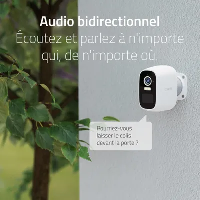 Produktbild von Hombli smarte Batterie Kamera, weiß