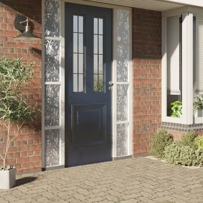 Produktbild von vidaXL Fensterfolie Matt Blumenmuster 90x500 cm PVC