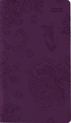 Produktbild von Ladytimer Slim Deluxe Purple 2025 - Taschen-Kalender 9x15,6 cm - Tucson Einband - mit Motivprägung - Weekly - 128 Seiten - Alpha Edition