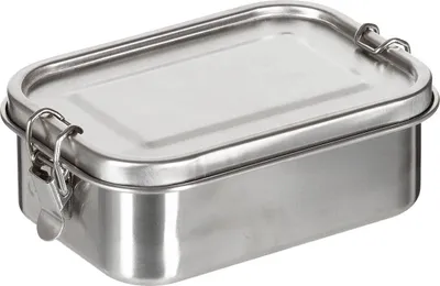 Immagine prodotto di Fox Outdoor Lunchbox, "Premium", Edelstahl, circa 16 x 11,5 x 6 cm