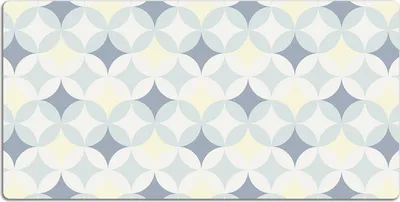 Produktbild von Schreibtischmatte Tischunterlage 100x50 cm Mauspad - Retro-Muster