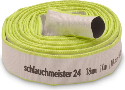 Produktbild von Ø 1 1/2 Zoll - 38 mm, 10 Meter Industrieschlauch | Bauschlauch | Flachschlauch