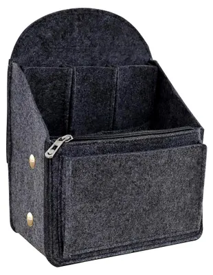 Produktbild von Filz Rucksack Organizer Einsatz für Universaltasche in Tasche, Herren oder Damen Handtasche Umhängetaschen (Grau, Klein)