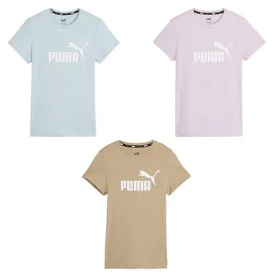 Produktbild von PUMA Damen Essential T-Shirt ESS Logo Tee Größe S-XXL Farbwahl