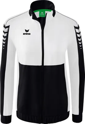 Produktbild von Erima Six Wings Präsentationsjacke Schwarz/Weiß - 40