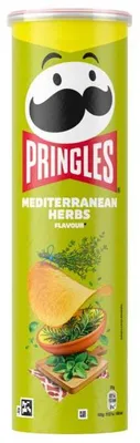 Produktbild von Pringles Mediterranean Herbs 185g