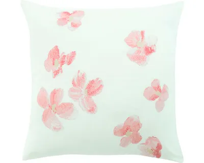 Produktbild von Kissenhülle Kirschblüte weiß 45x45 cm